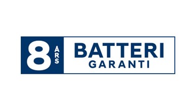 8-års garanti på högspänningsbatteriet